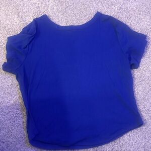 Old Navy Vibrant Blue Short Sleeve Tee